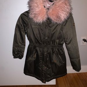 DKNY girls puffer coat